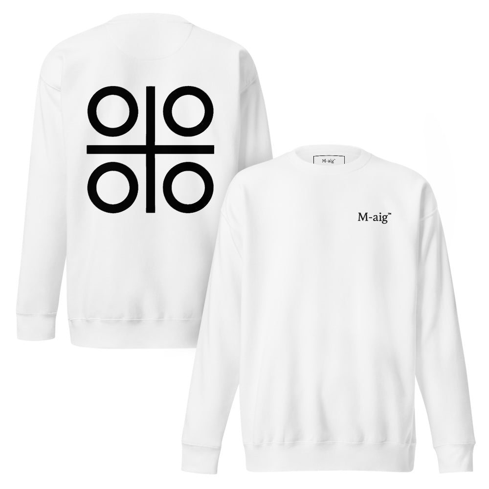 White Circle Sweatshirt