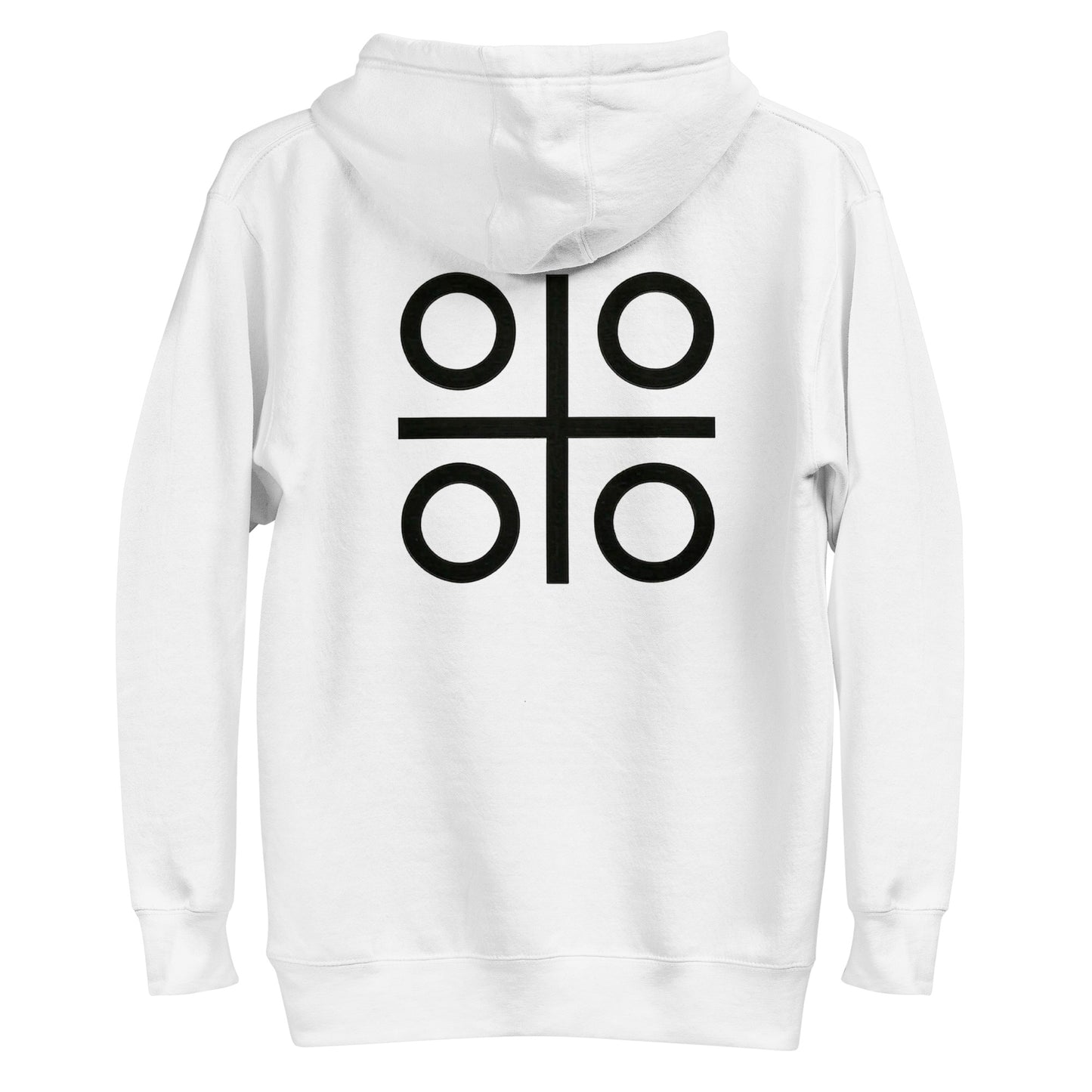 White Hoodie Circles