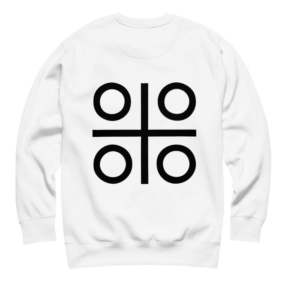 White Circle Sweatshirt