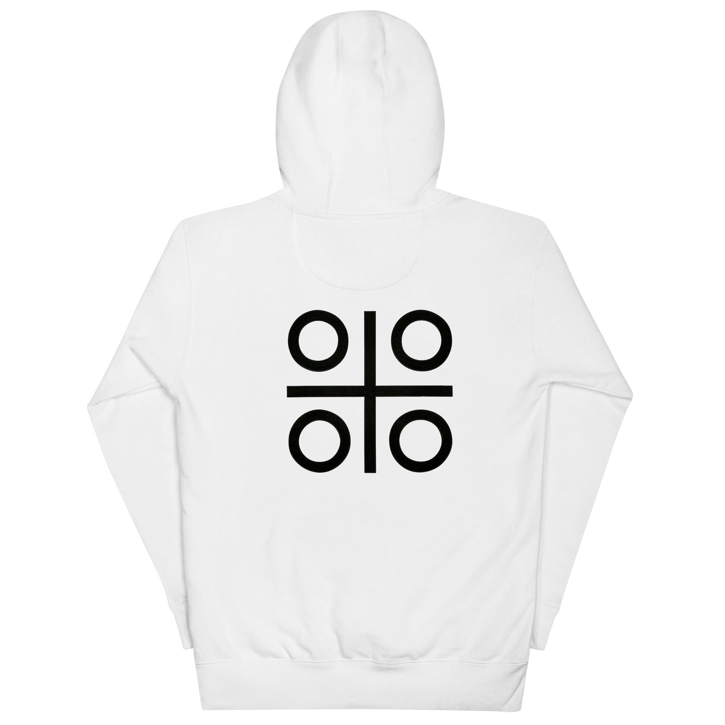 White Hoodie Circles